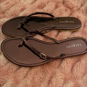 Talbots Bronze Sandals